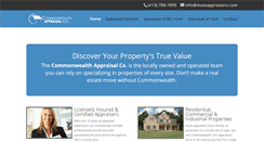 Desktop Screenshot of massappraisers.com